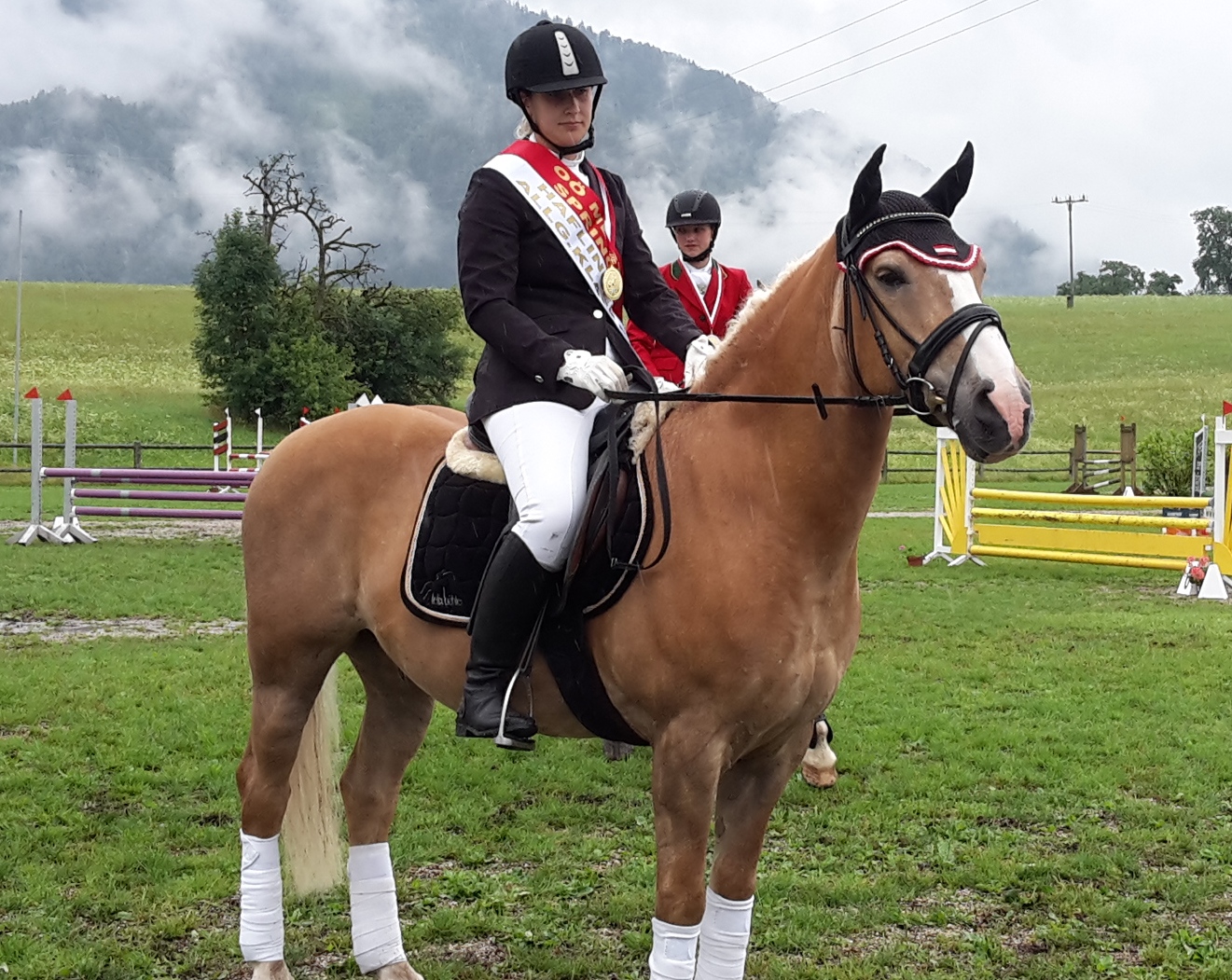 OÖ MS Springen 2015 Moser Sandra Christien Hüttner